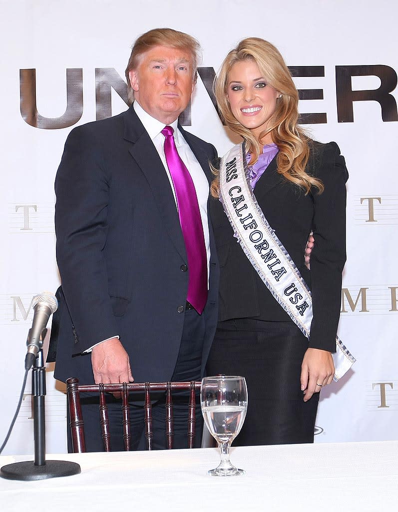 Trump Prejean MissUSA Cnfrnce