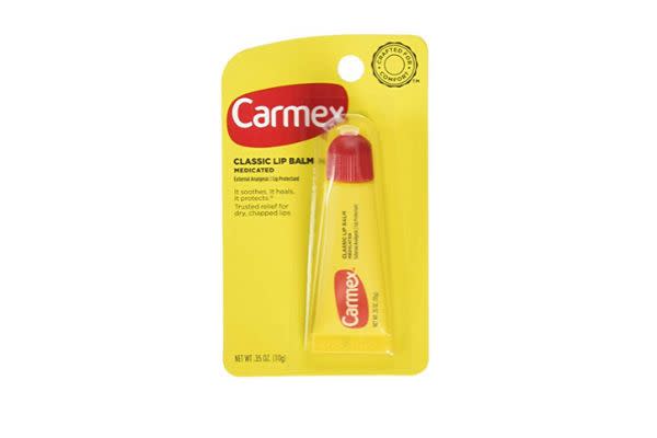 &ldquo;The best [lip balm] that I've found is good old-fashioned Carmex. I've tried to use fancier ones but Carmex just works so well. My lips would be a disaster without it.&rdquo; ― Paige &lt;br&gt;&lt;br&gt;<a href="https://www.target.com/p/carmex-classic-medicated-lip-balm-tube-3ct/-/A-13048468?ref=tgt_adv_XS000000&amp;AFID=google_pla_df&amp;fndsrc=tgtao&amp;CPNG=PLA_Health%2BShopping_Local&amp;adgroup=SC_Health&amp;LID=700000001170770pgs&amp;network=g&amp;device=c&amp;location=9011995&amp;ds_rl=1246978&amp;ds_rl=1247077&amp;ds_rl=1246978&amp;gclid=CjwKCAiAws7uBRAkEiwAMlbZjjsJ6o3tQA0lk-Pl4iJDfNlx5wakWMxMKxw2FhyLRGXwc9VLbW85ahoChgIQAvD_BwE&amp;gclsrc=aw.ds"><strong>Get the Carmex Lip Balm, $2.79</strong></a>