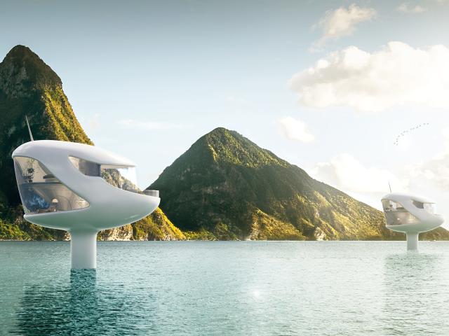 Want To Live In A Home That Seems To Float Above The Sea Take A Look At These Living Pods 