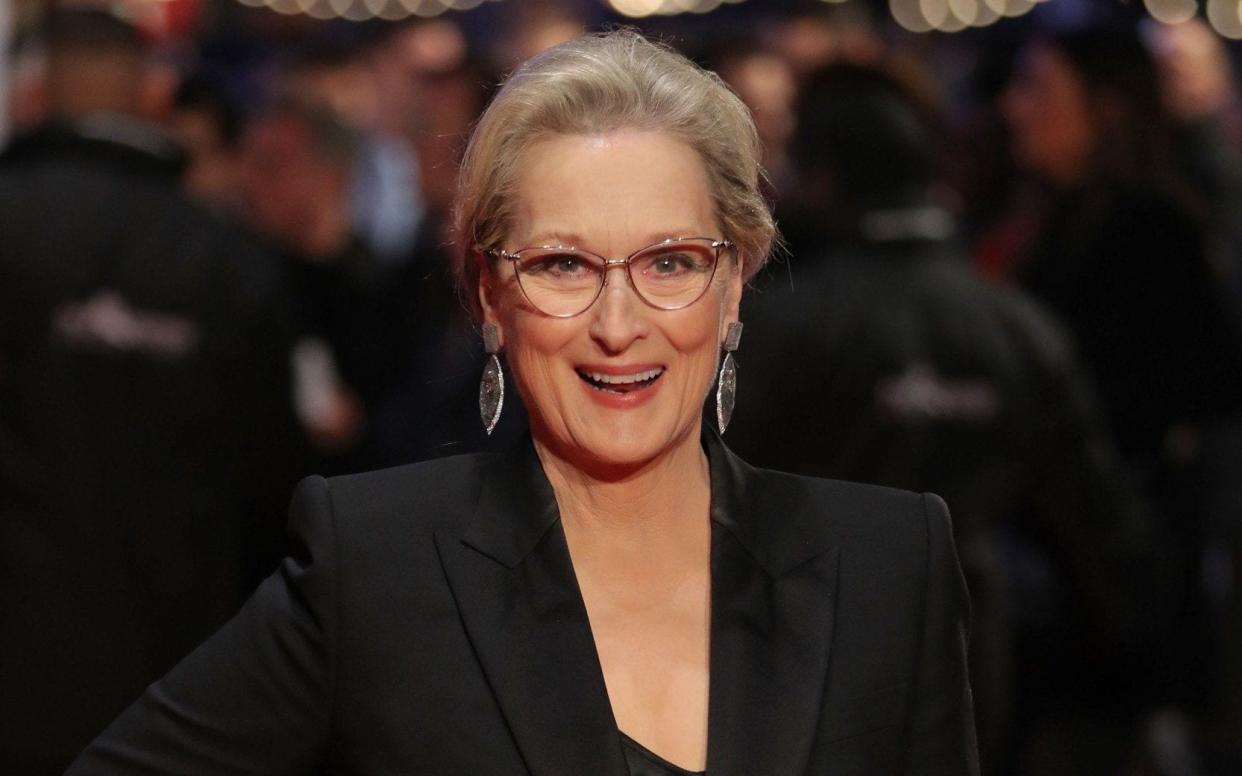 Meryl Streep in London earlier this month - AFP