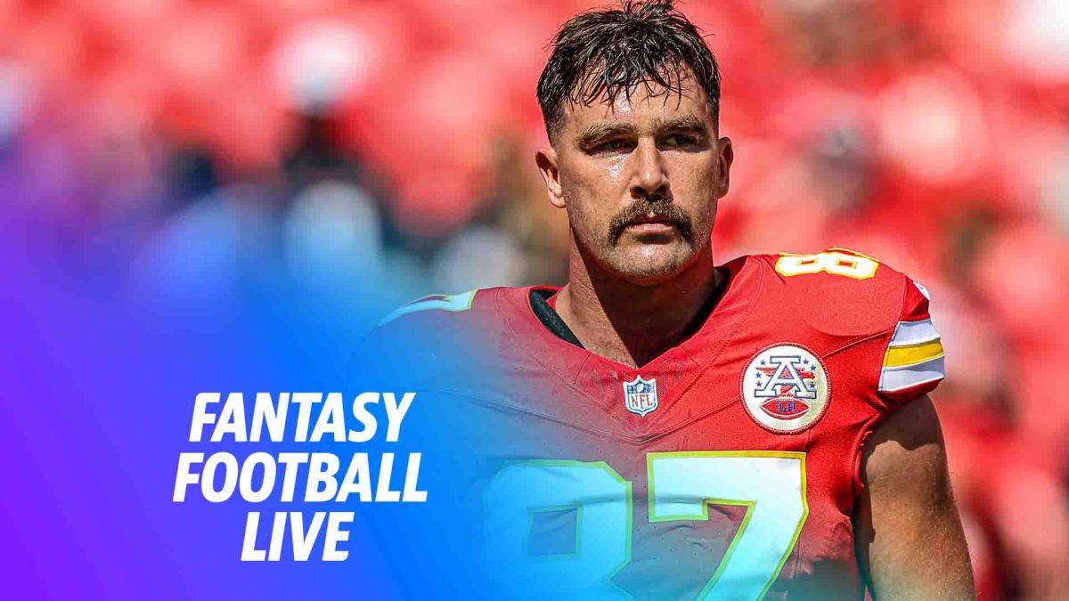 Can fantasy managers still trust Travis Kelce? | Fantasy Football Live