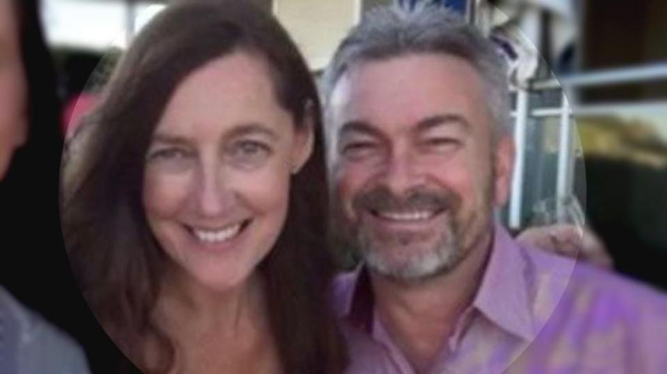 Borce Ristevski (right) is accused of murdering his wife Karen (left). Source: 7News