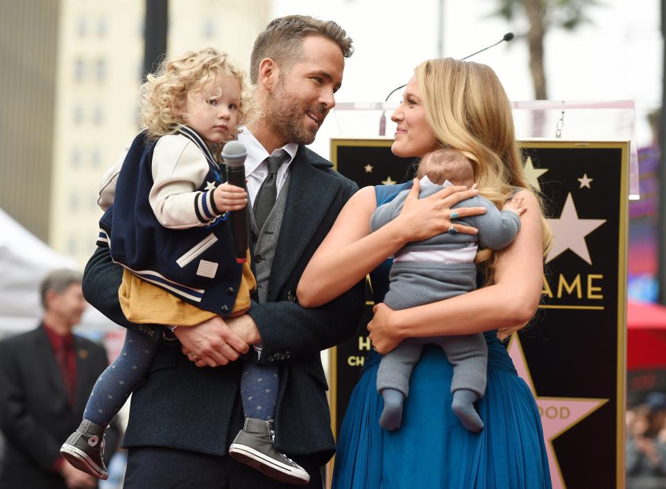 Ryan Reynolds said it was "an honor" to have the names of his kids with Blake Lively dropped into a Taylor Swift song — even though the lyrics aren't about the real James, 6, Inez, 4 and Betty, 1.