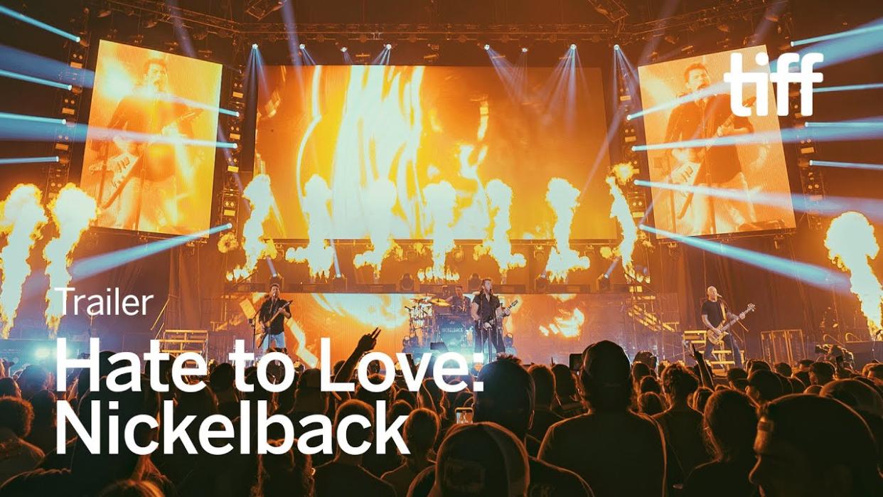  Screengrab from Hate To Love: Nickelback 