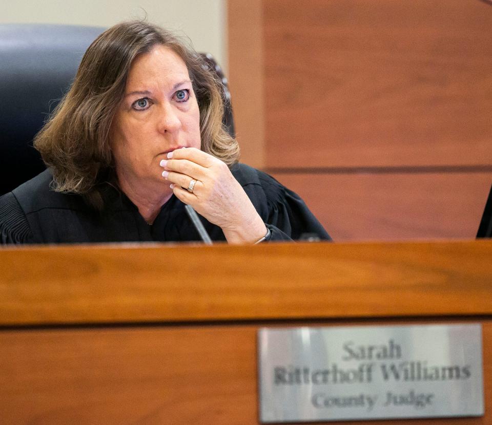 File picture of County Judge Sarah Ritterhoff Williams