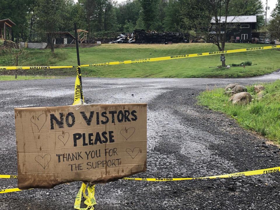 Hollerhorn Distillery in Naples was damaged by fire last week.