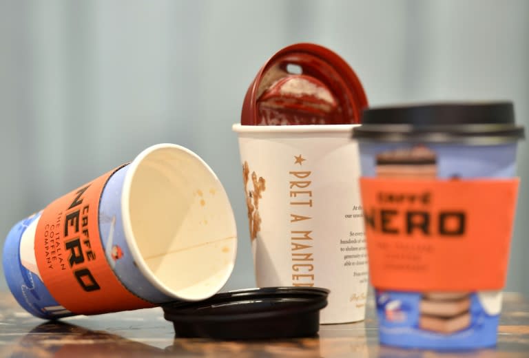 British lawmakers this month called on the government to impose a charge on disposable coffee cups and set a target to recycle all of them by 2023 -- or ban them altogether