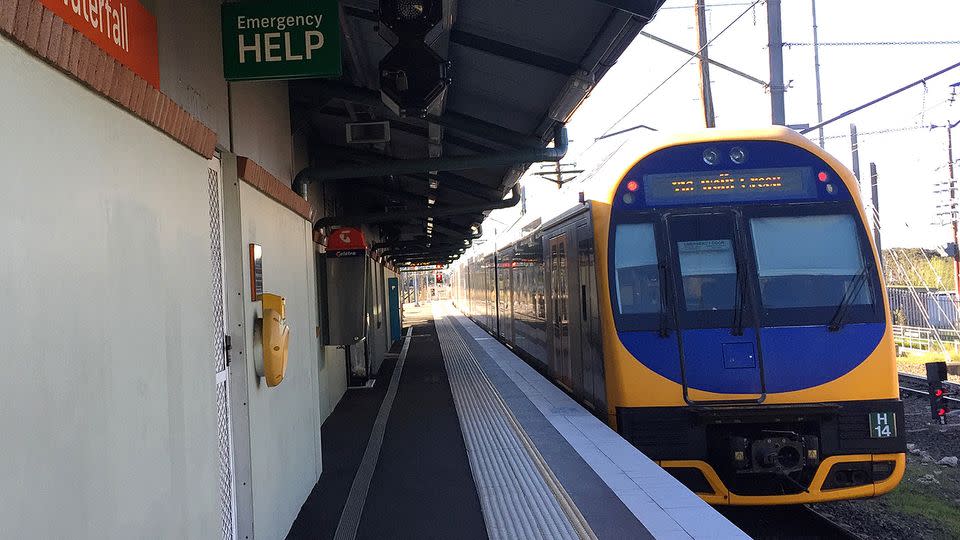 Temperatures inside the Sydney train carriaged reached 50C. Source: AAP