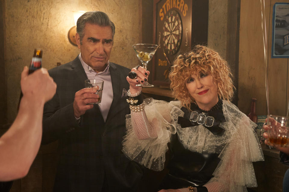 Eugene Levy and Catherine O'Hara in 'Schitt's Creek'<span class="copyright">Pop TV</span>