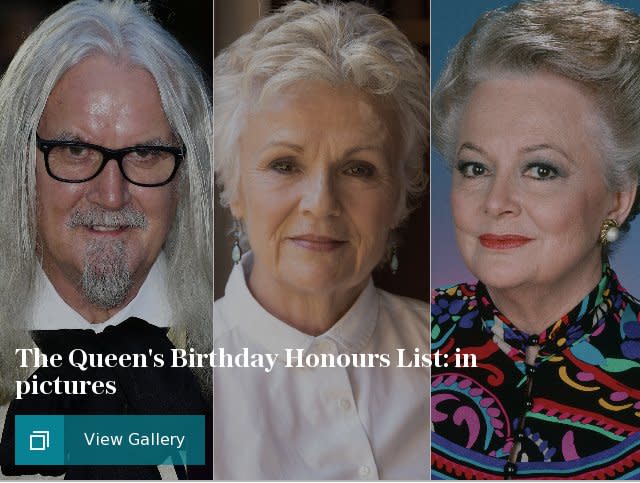 The Queen's Birthday Honours List: in pictures