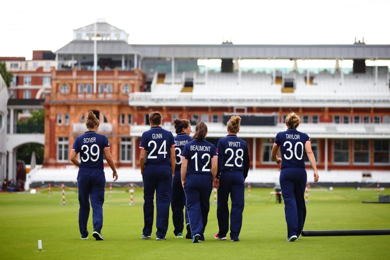 World Cup Finalists | England Women's team at Lord's: Getty Images