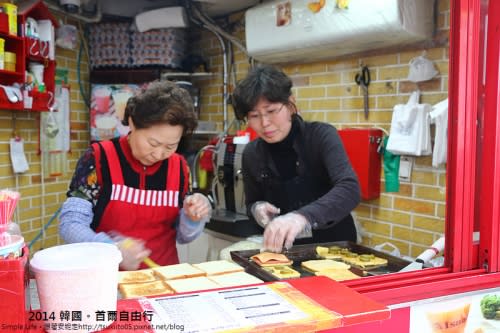 【2014韓國。首爾自由行】東大門歷史文化公園站。Isaac ~韓國必吃！超美味！國民美食早餐