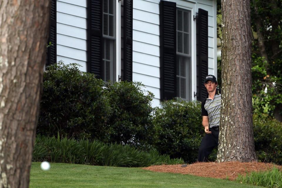 McIlroy was infamous at the 2011 Masters (Getty)