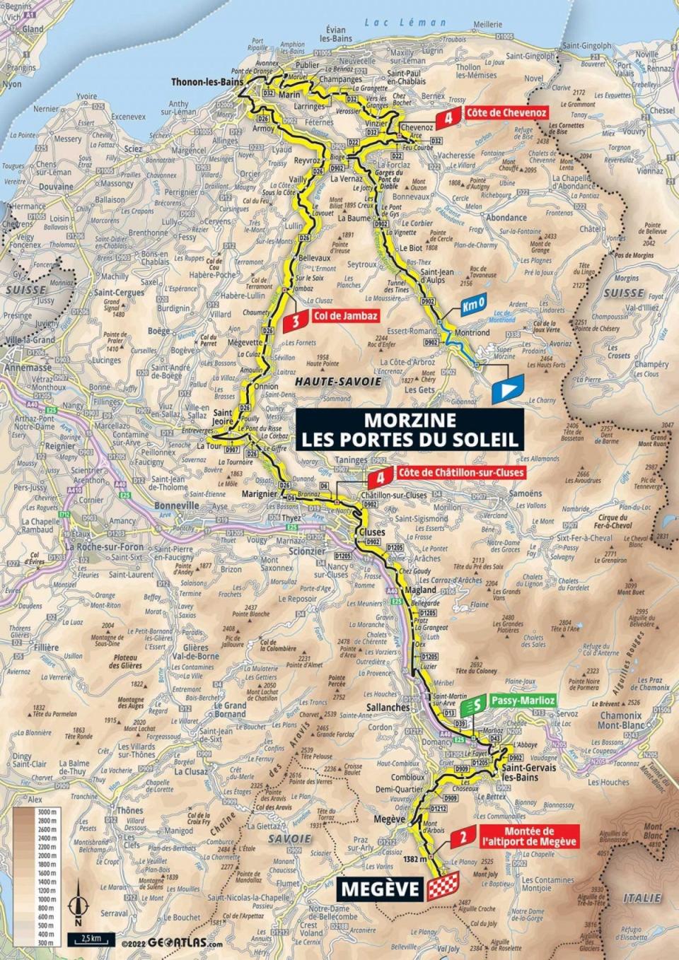 Stage 10 map (letour)