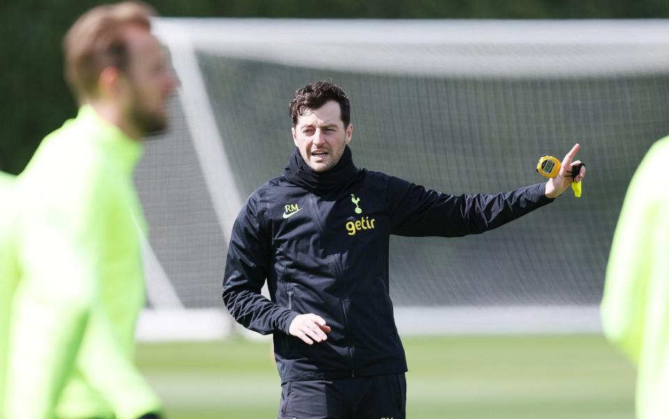 Ryan Mason taking Tottenham training - Getty Images