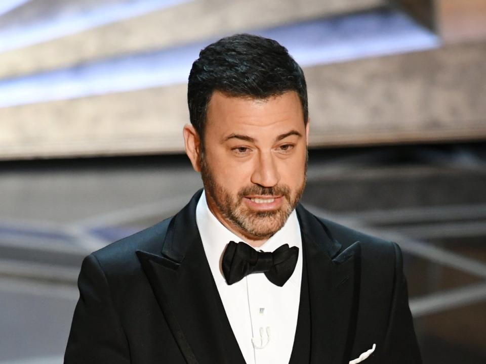 Jimmy Kimmel will present the Oscars for a third time in 2023 (Getty Images)