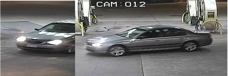 The missing man's car was captured on CCTV before his disappearance. Source: Victoria Police