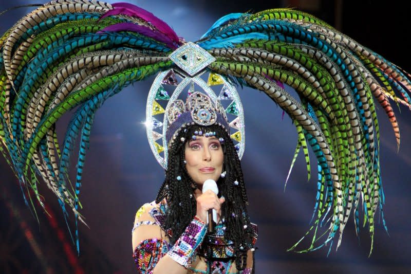 Cher performs in Sunrise, Fla., in 2014. File Photo by Michael Bush/UPI