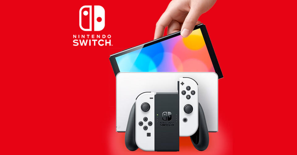 Nintendo Switch OLED. Foto: Nintendo