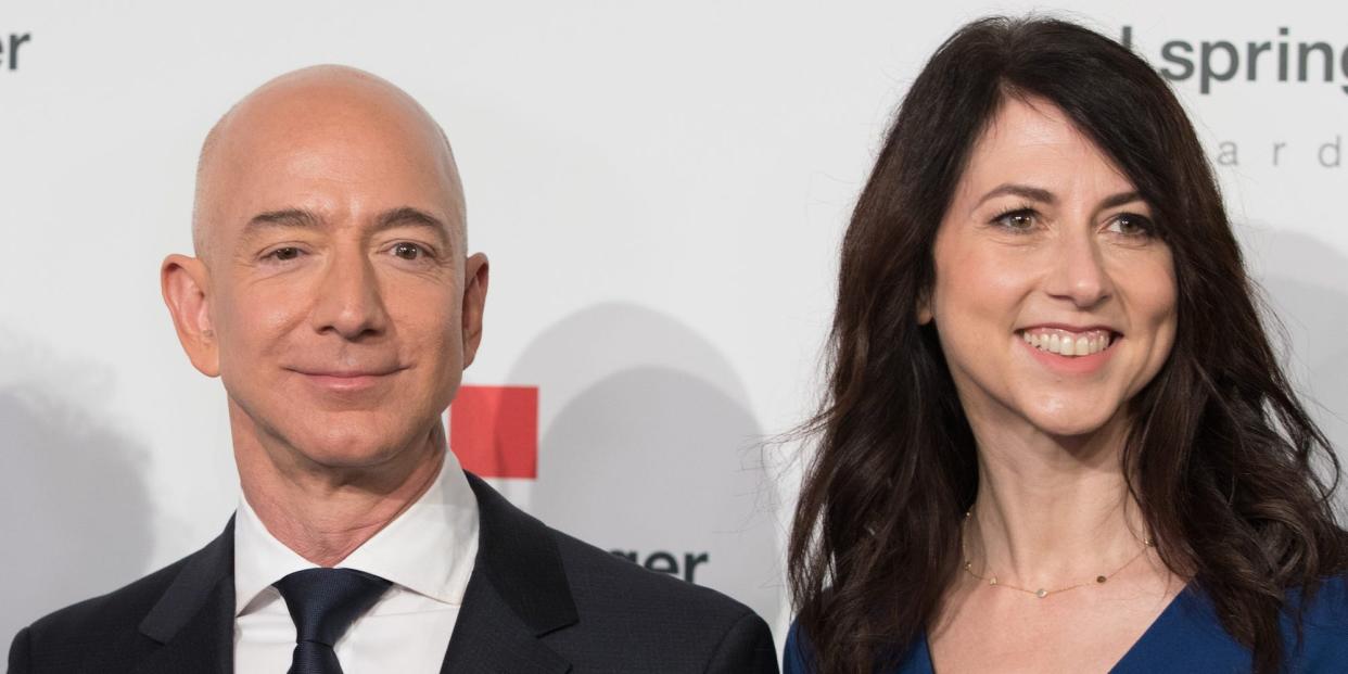 Mackenzie Scott, Jeff Bezos