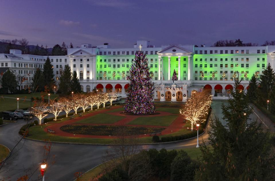 West Virginia: The Greenbrier Christmas Tree