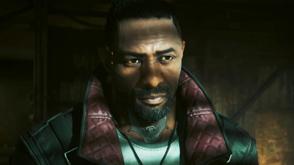 Idris Elba in Cyberpunk 2077