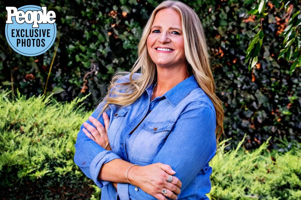 Christine Brown, Sister Wives cast member, is photographed at her home in Murray, Utah o4 Aug. 1, 2022. Kim Raff for PEOPLE