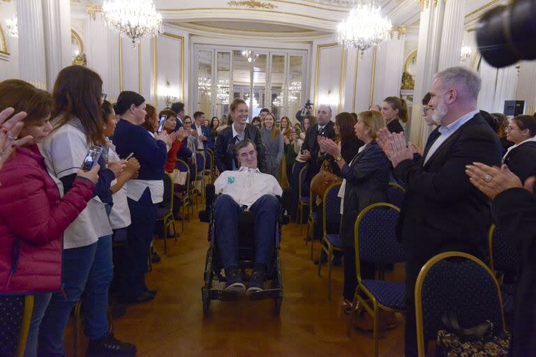 Reconocimiento a Esteban Bullrich en la Legislatura porteña