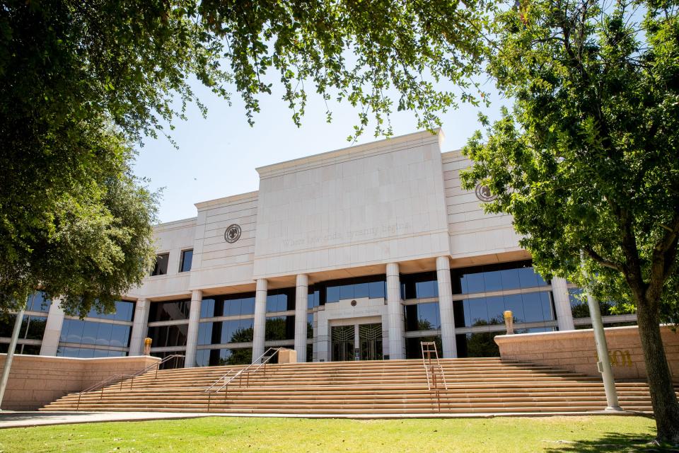 The Arizona State Courts building in Phoenix on July 13, 2023.