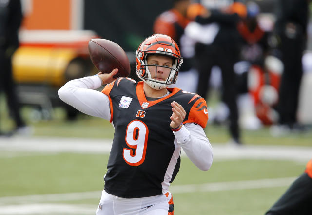 Bengals quarterback Joe Burrow's stellar rookie year is over