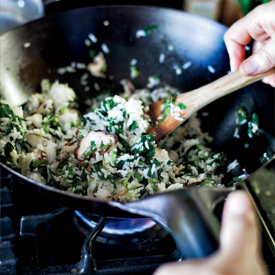 Kale-and-Shiitake Fried Rice