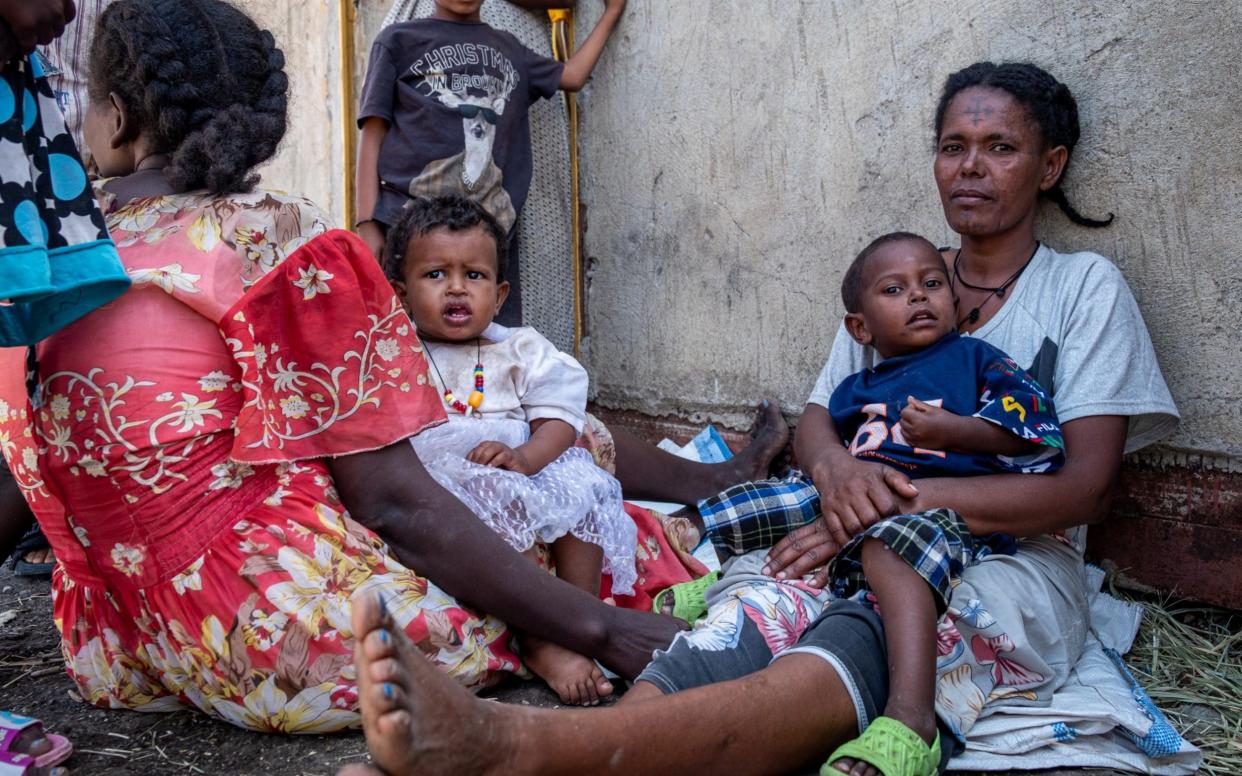 A refugee settlement in eastern Sudan in which families are fleeing to as civil war erupts in neighbouring Ethiopia  - Joost Bastmeijer