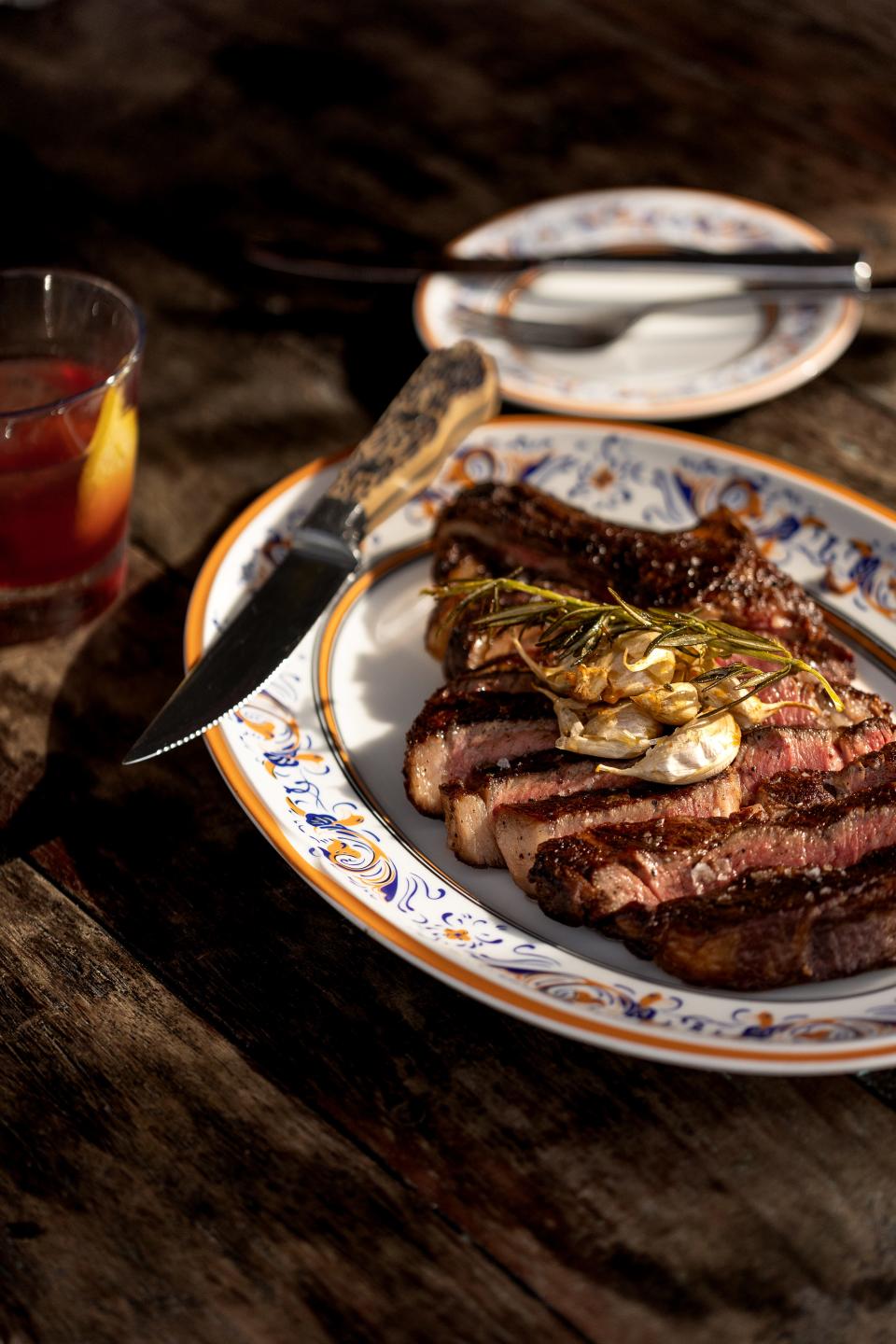 Let dad go full-on carnivore at Elisabetta's with their dry-aged, bone-in ribeye in either a 16-ounce or 24-ounce portion.