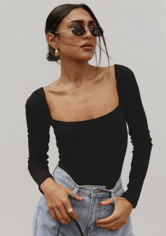 10 black going-out tops you won't get bored of — all under $50