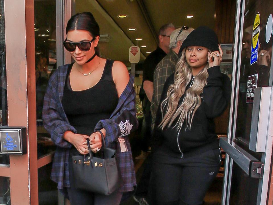 Kim Kardashian And Blac Chyna