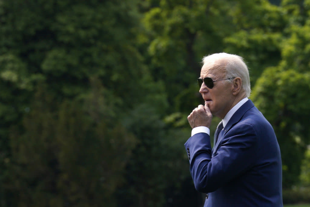 President Biden Departs White House For New York