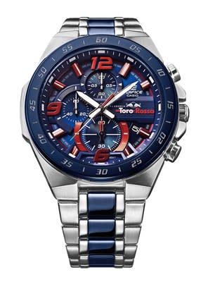 The new Casio EDIFICE Scuderia Toro Rosso Limited Edition chronograph EFR-564TR