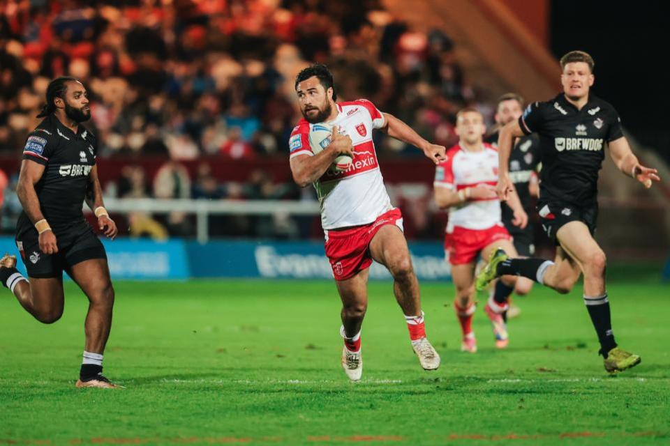 Warrington Guardian: Hiku has enjoyed a fine start to life in East Hull, scoring eight tries in his first 10 Super League games for the Robins