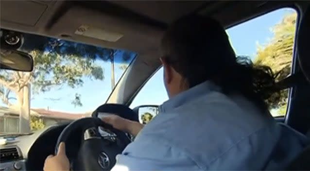 Over-confident men aged 30 to 49 are being labelled the country's worst drivers. Picture: 7 News