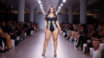 Ashley Graham puts killer curves on display as she strips off for luxurious  lingerie shoot - Mirror Online