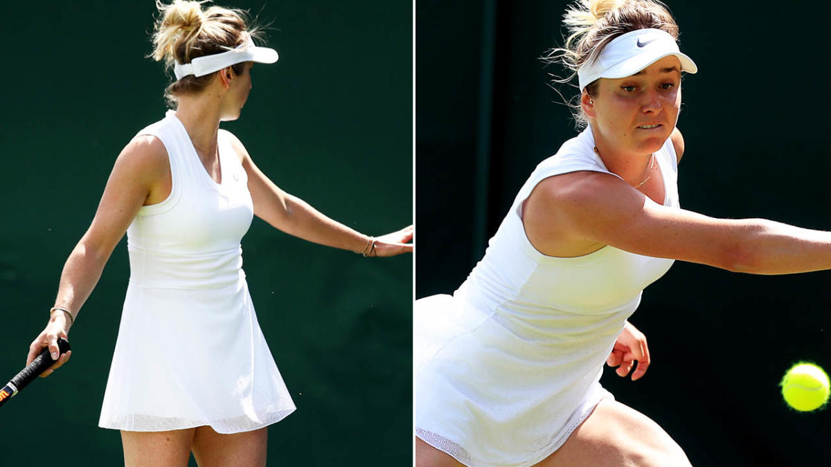 Wimbledon 2019: Elina Svitolina at centre of dress controversy