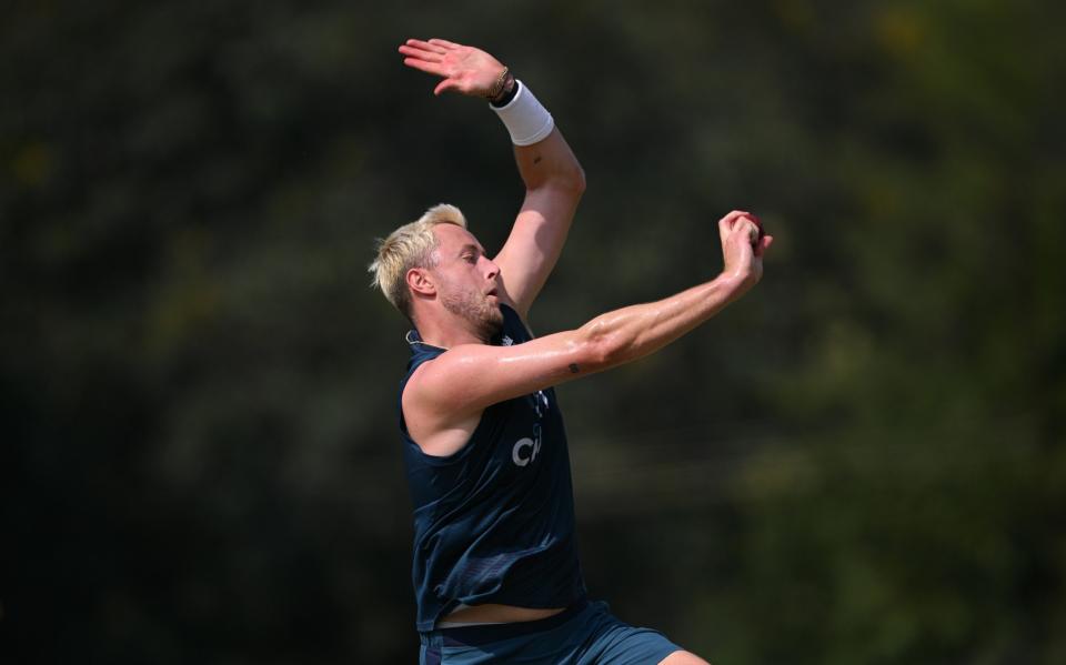 Ollie Robinson bowling in the nets for England/England's Bazballers must address these areas to go to the next level