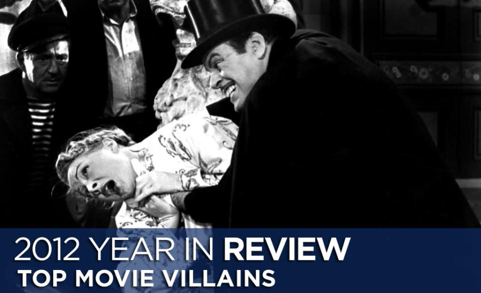 Top Villains of 2012