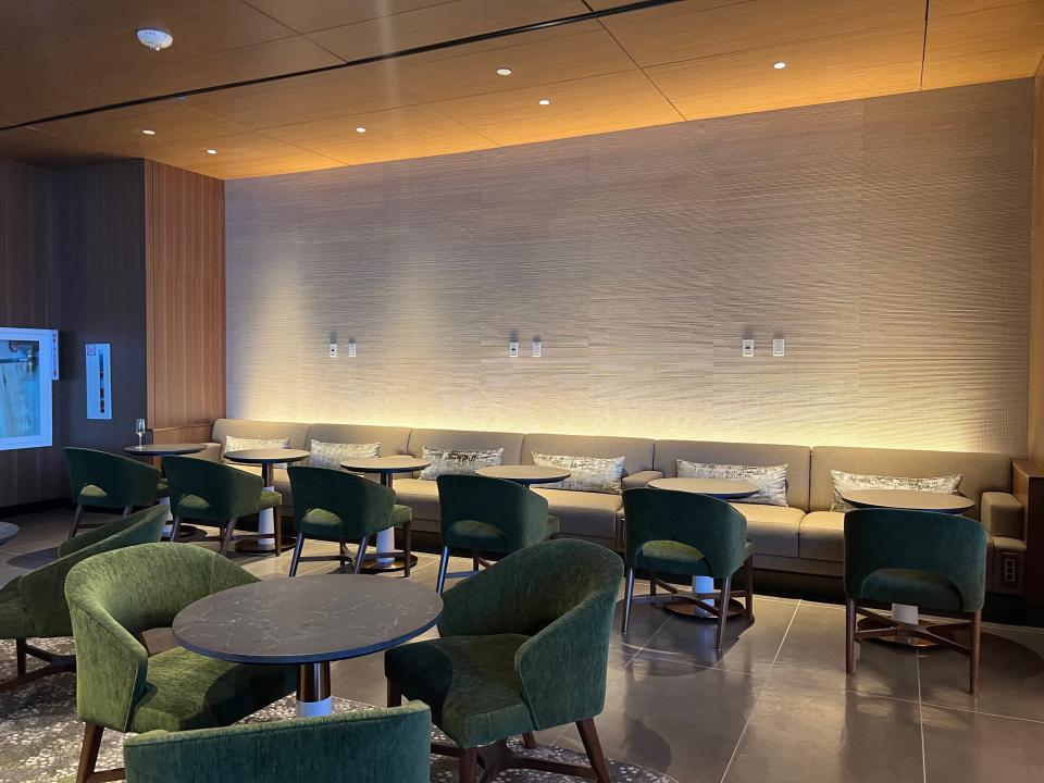 American and British Airways co-branded Soho Lounge.