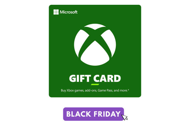 A $50 Xbox gift card is $5 off in this Black Friday deal