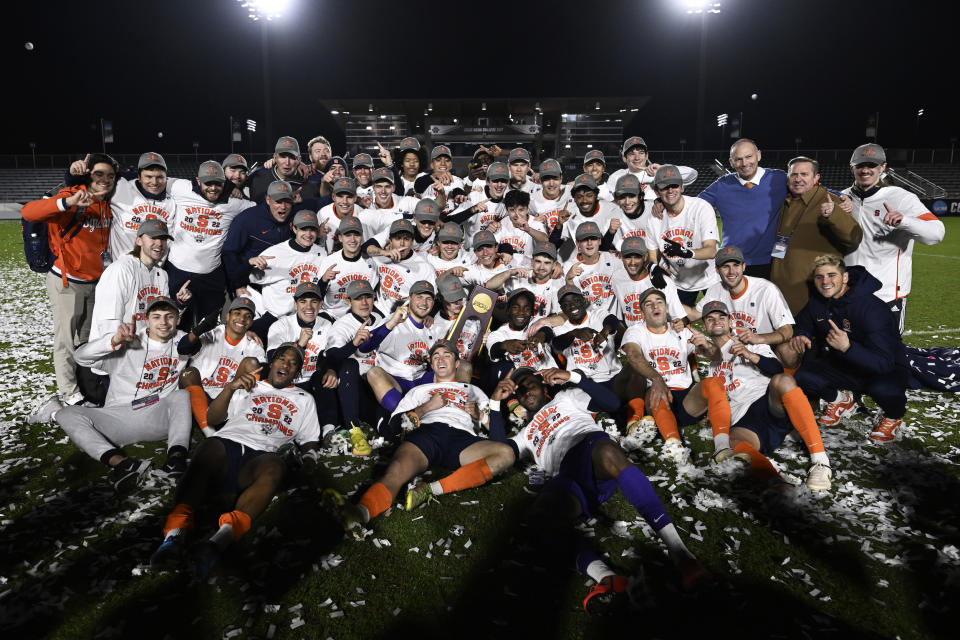 Defending champion Syracuse plays its first-round match today. (Eakin Howard/Getty Images)