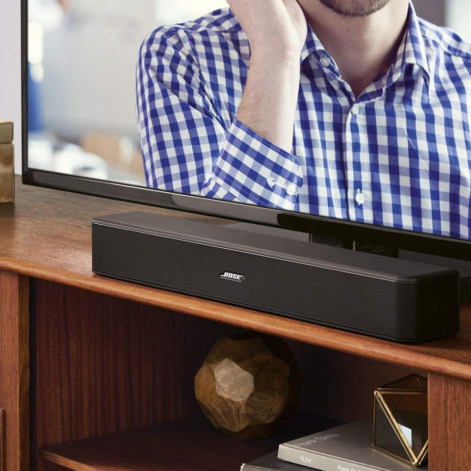 Upgrade your TV's audio and save 20 percent. (Photo: Bose)