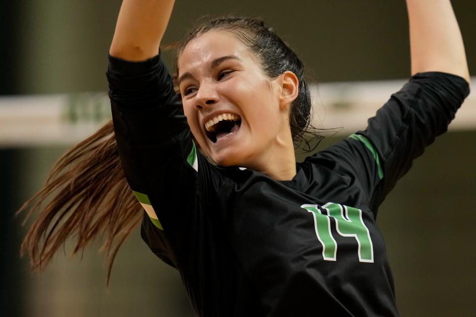 Maria Billies of McNicholas is the Enquirer's Division III and IV girls volleyball player of the year in 2023.