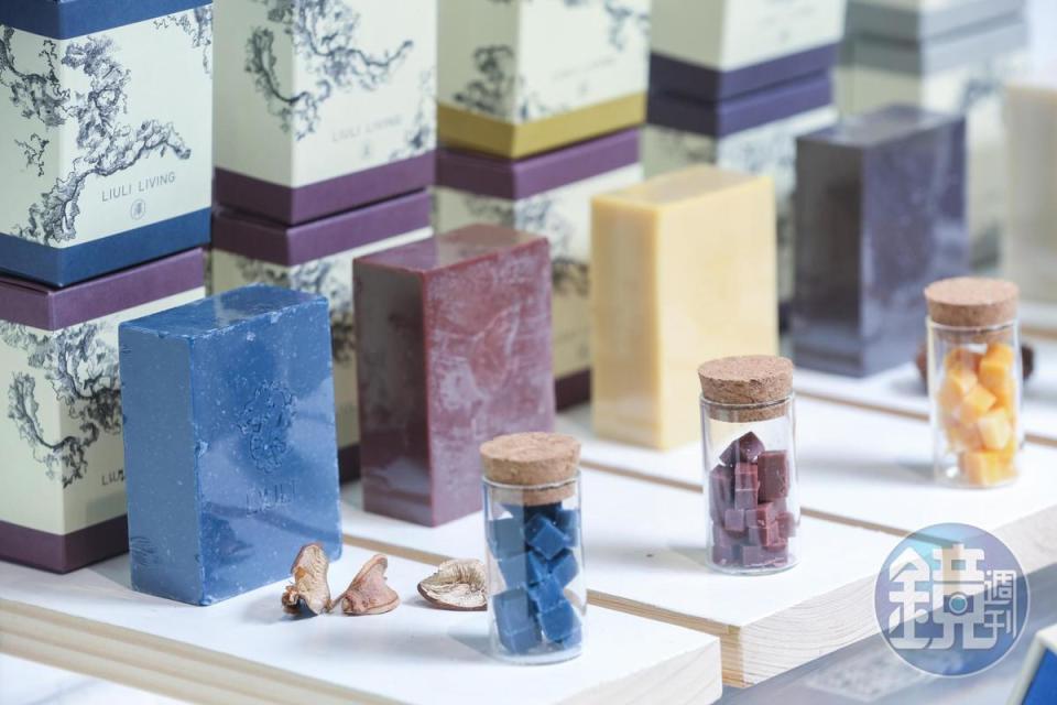 今年5月，琉璃工房推出結合五行概念的新品五行神獸手工皂。