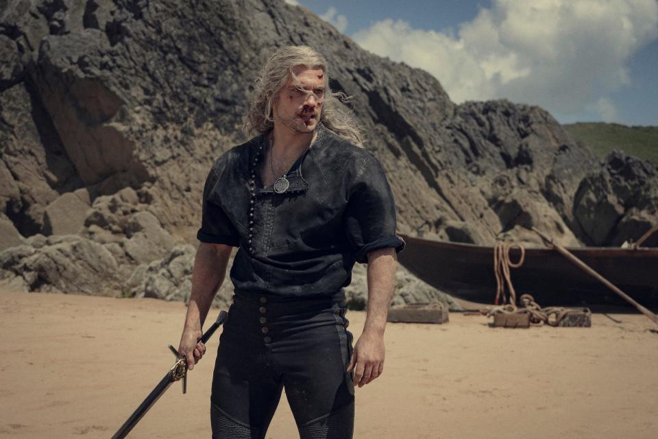 Henry Cavill as Geralt of Rivia in "The Witcher" season three.